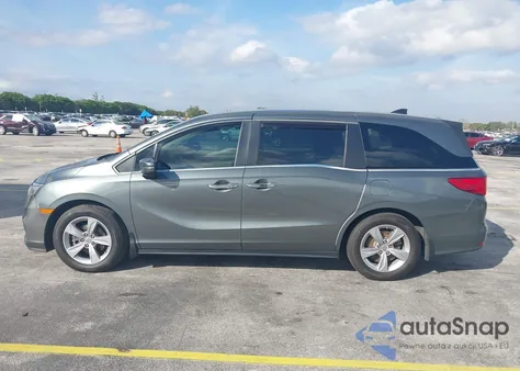 2019 Honda Odyssey Ex-L из США, поврежденный, VIN 5FNRL6H7XKB035412